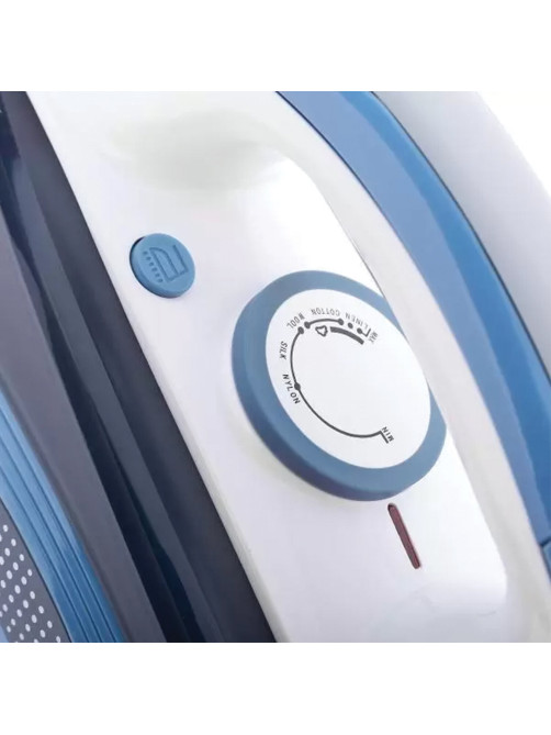 Утюг BRAYER BR4002, 2400 Вт, керамическое покрытие, самоочистка, антикапля, антинакипь, голубой