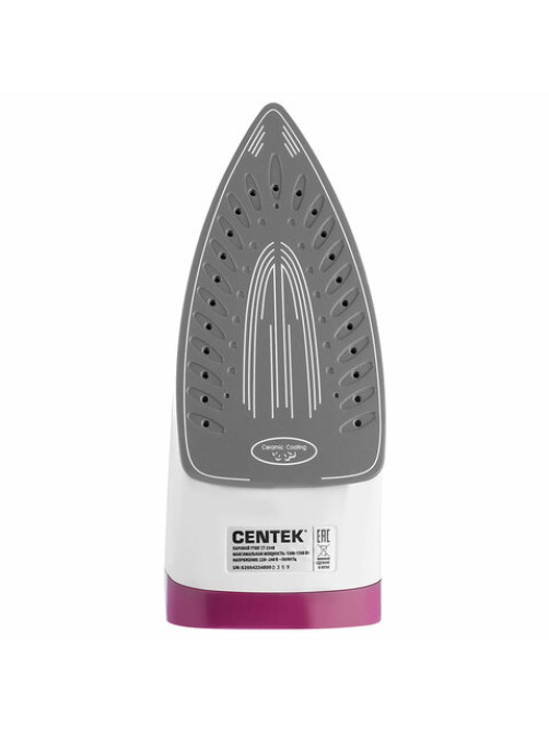 Утюг CENTEK CT-2348, 1800 Вт, антипригарное покрытие, антикапля, антинакипь, фиолетовый, CT-2348 VIOLET