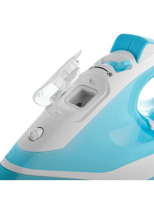 Утюг BRAYER BR4000, 2600 Вт, керамическое покрытие, самоочистка, антикапля, автоотключение, голубой