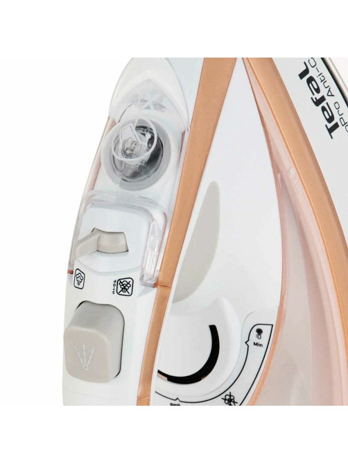 Утюг TEFAL FV5697E1, 3000 Вт, керамическое покрытие, антикапля, антинакипь, самоочистка, бежевый, 1830007645