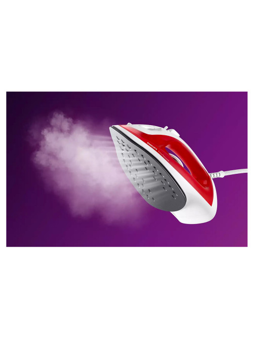 Утюг PHILIPS GC1742/40, 2000 Вт, антипригарное покрытие, самоочистка, красный