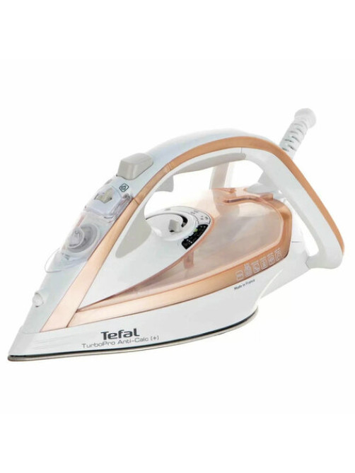 Утюг TEFAL FV5697E1, 3000 Вт, керамическое покрытие, антикапля, антинакипь, самоочистка, бежевый, 1830007645