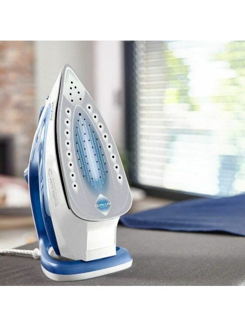 Утюг TEFAL Easygliss 2 FV5736E0, 2500 Вт, керамическое покрытие, самоочистка, антикапля, синий, 1830008076