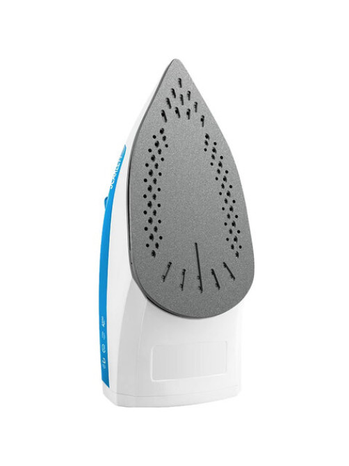 Утюг SCARLETT SC-SI30P17, 2200 Вт, антипригарное покрытие, антинакипь, самоочистка, белый/синий