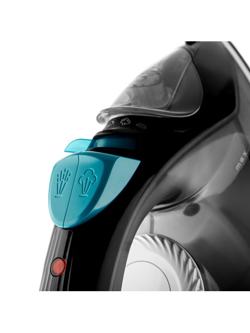 Утюг BRAYER BR4008, 2400 Вт, керамическое покрытие, автоотключение, самоочистка, антикапля, серый