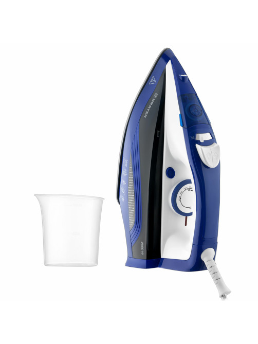 Утюг BRAYER BR4002BL, 2400 Вт, керамическое покрытие, самоочистка, антикапля, антинакипь, синий