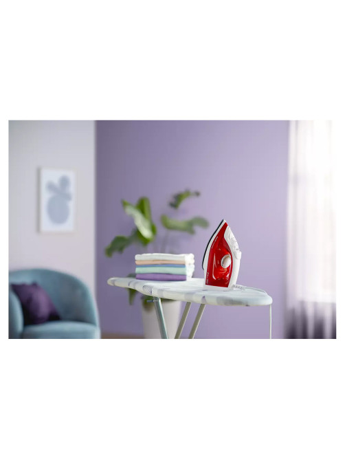 Утюг PHILIPS GC1742/40, 2000 Вт, антипригарное покрытие, самоочистка, красный
