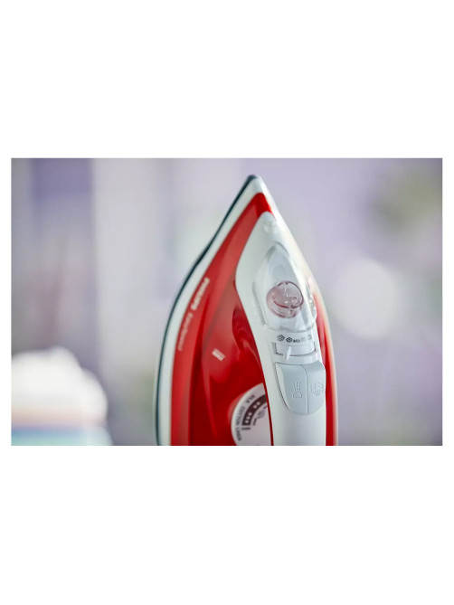 Утюг PHILIPS GC1742/40, 2000 Вт, антипригарное покрытие, самоочистка, красный