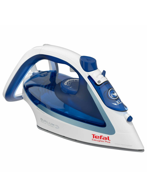 Утюг TEFAL Easygliss 2 FV5736E0, 2500 Вт, керамическое покрытие, самоочистка, антикапля, синий, 1830008076