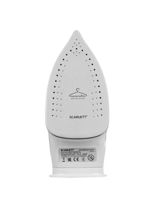 Утюг SCARLETT SC-SI30K44, 2000 Вт, керамическое покрытие, антинакипь, самоочистка, лиловый