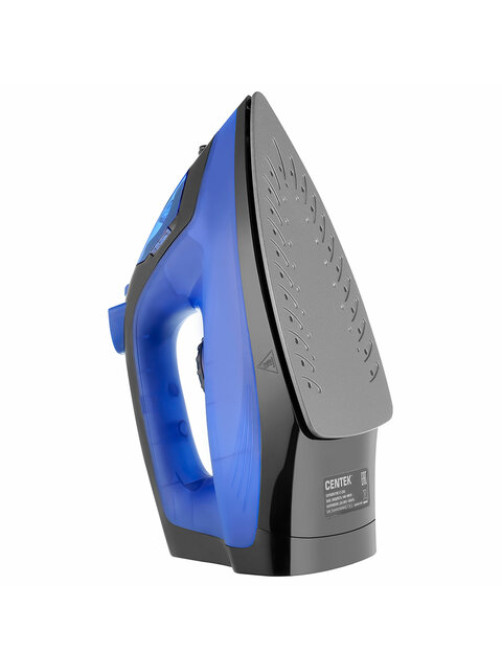 Утюг CENTEK CT-2360, 1600 Вт, антипригарное покрытие, антикапля, антинакипь, синий, CT-2360 BLUE