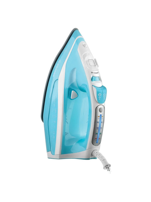 Утюг BRAYER BR4000, 2600 Вт, керамическое покрытие, самоочистка, антикапля, автоотключение, голубой