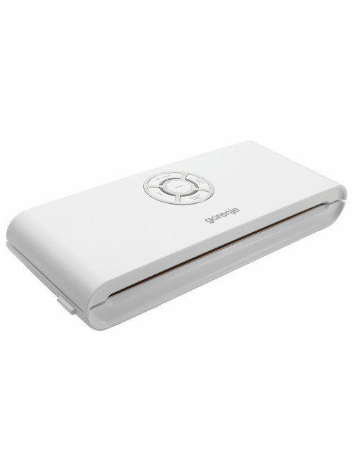 Вакууматор/вакуумный упаковщик GORENJE VS120W, 120 Вт, 2 режима, ширина пакета до 30 см, белый