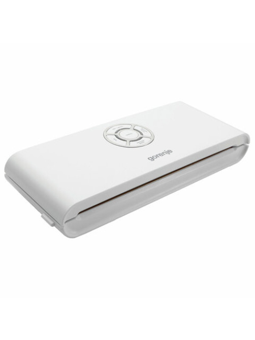 Вакууматор/вакуумный упаковщик GORENJE VS120W, 120 Вт, 2 режима, ширина пакета до 30 см, белый