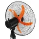 Вентилятор напольный, 3 режима, SONNEN TF-50W-45-А304, d=45 см, 50 Вт, черный, 454789