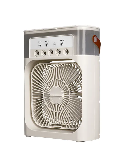 Вентилятор 2 в 1 настольный CENTEK CT-5085, увлажнение, USB-питание, 3 режима, таймер, 10 Вт, белый