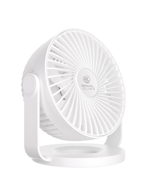 Вентилятор настольный ROYAL CLIMA RSF-0401M-WT, 4 режима, d=10 см, 5 Вт, белый, НС-1691753