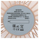 Вентилятор настольный CENTEK CT-5041, USB-питание, 3 режима, LED-подсветка, d=10 см, 5 Вт, белый