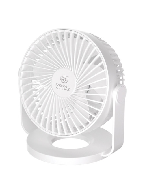 Вентилятор настольный ROYAL CLIMA RSF-0401M-WT, 4 режима, d=10 см, 5 Вт, белый, НС-1691753