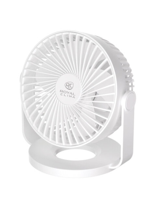Вентилятор настольный ROYAL CLIMA RSF-0401M-WT, 4 режима, d=10 см, 5 Вт, белый, НС-1691753