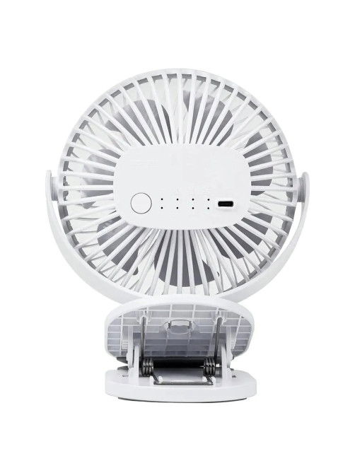 Вентилятор настольный CENTEK CT-5045, 4 режима, d=15 см, 5 Вт, белый