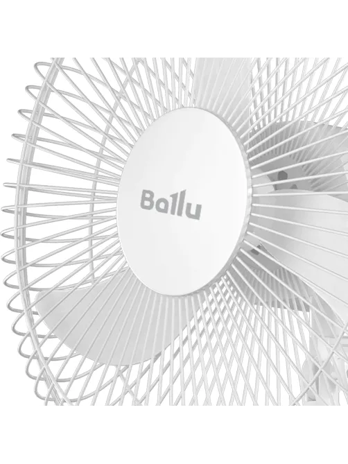 Вентилятор напольный, 3 режима, BALLU BFF–806, d=43 см, 40 Вт, белый, НС-1405127