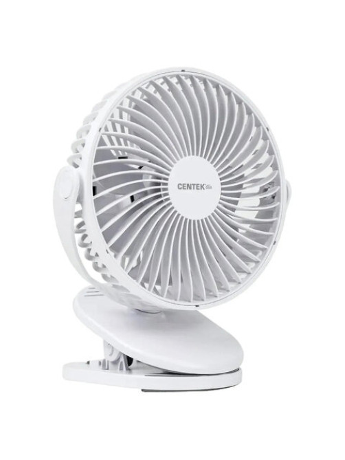 Вентилятор настольный CENTEK CT-5045, 4 режима, d=15 см, 5 Вт, белый
