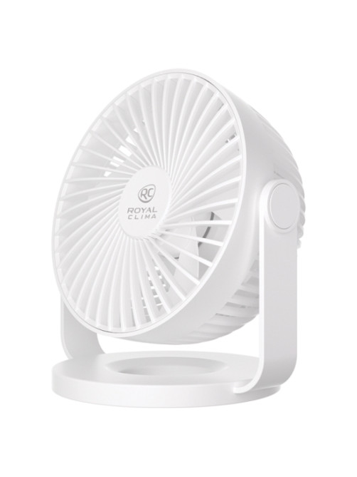 Вентилятор настольный ROYAL CLIMA RSF-0401M-WT, 4 режима, d=10 см, 5 Вт, белый, НС-1691753
