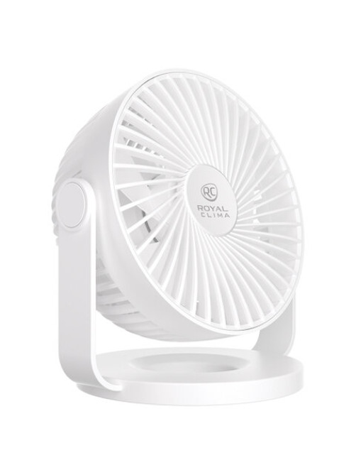 Вентилятор настольный ROYAL CLIMA RSF-0401M-WT, 4 режима, d=10 см, 5 Вт, белый, НС-1691753