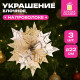Украшение елочное КОМПЛЕКТ 3 шт., 