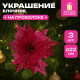 Украшение елочное КОМПЛЕКТ 3 шт., 