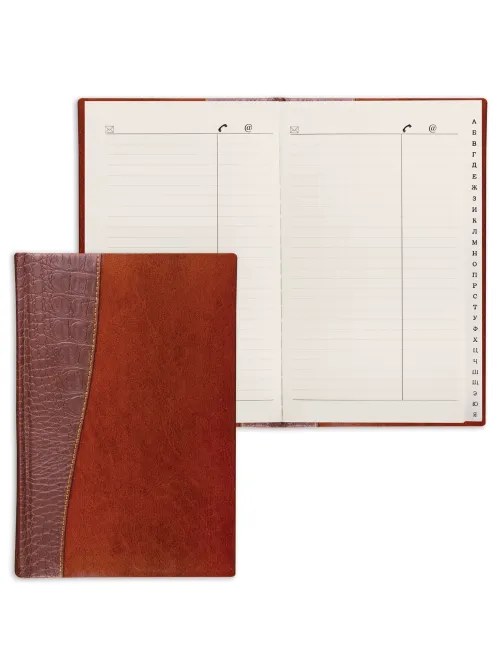 Телефонная книжка А5 (136х202 мм), BRAUBERG 