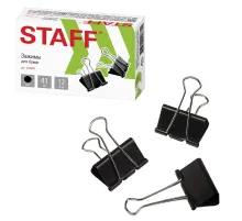 Зажимы для бумаг STAFF