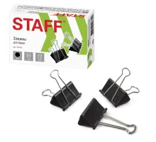 Зажимы для бумаг большие STAFF 
