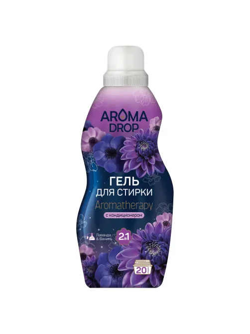 Гель для стирки 2 в 1, 1000 г, AROMA DROP 
