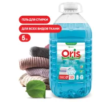 Гель для стирки белья концентрированный гипоаллергенный 5 л, GRASS ORIS, ПЭТ, 125901