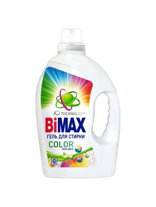 Гель для стирки с пятновыводителем 2,6 л, BIMAX 