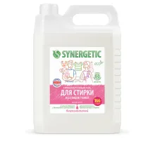 Гель для стирки для всех видов тканей 5 л SYNERGETIC, гипоаллергенный, 109500