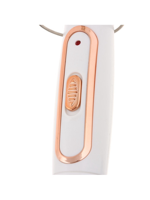 Плойка Luazon LW-05, 35 Вт, керамическое покрытие, d=25 мм, 220°С, белая
