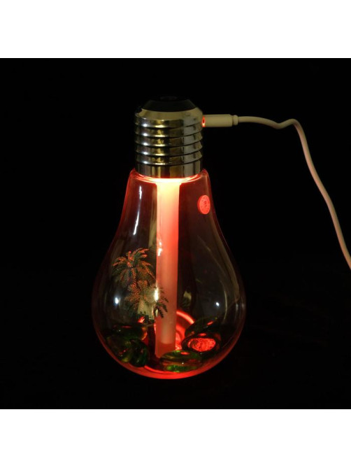 Увлажнитель воздуха Luazon LHU-06, ультразвуковой, 400 мл, 2 Вт, USB, портативный, микс