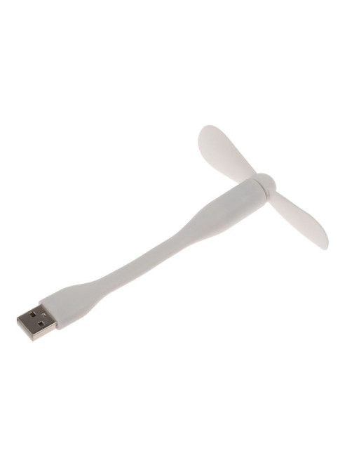 Вентилятор с гибким корпусом Luazon LOF-05, USB, 11 см, белый