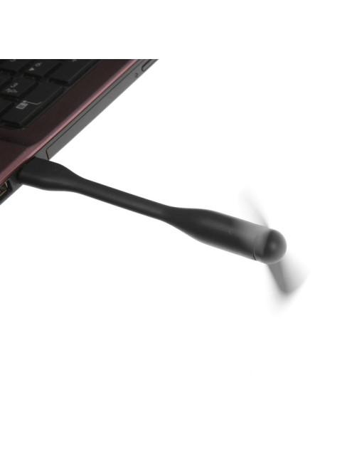 Вентилятор с гибким корпусом Luazon LOF-05, USB, 11 см, чёрный