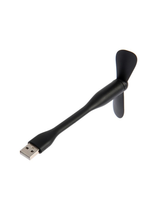 Вентилятор с гибким корпусом Luazon LOF-05, USB, 11 см, чёрный