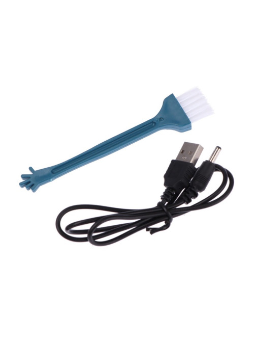 Робот-пылесос Luazon LVC-101, сухая уборка, 0.4 л, от USB, 5 Вт, 1200мА/ч, чёрный