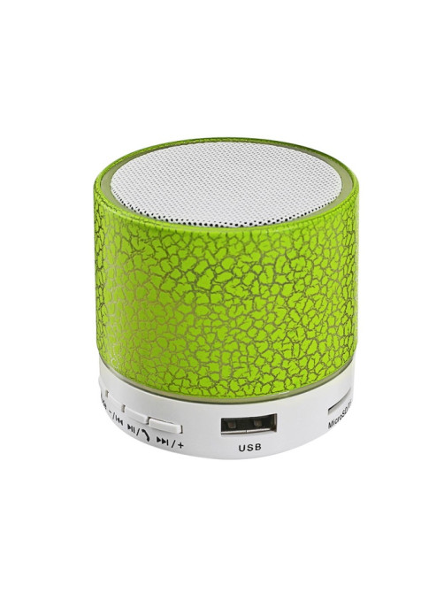 Портативная колонка Luazon LAB-04, с подсветкой, Bluetooth, USB, microSD, microUSB, МИКС