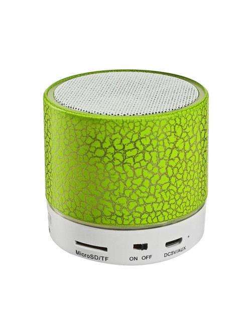 Портативная колонка Luazon LAB-04, с подсветкой, Bluetooth, USB, microSD, microUSB, МИКС