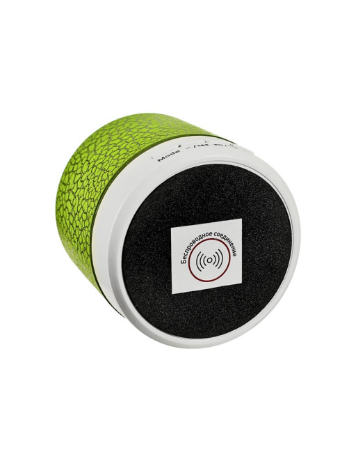 Портативная колонка Luazon LAB-04, с подсветкой, Bluetooth, USB, microSD, microUSB, МИКС