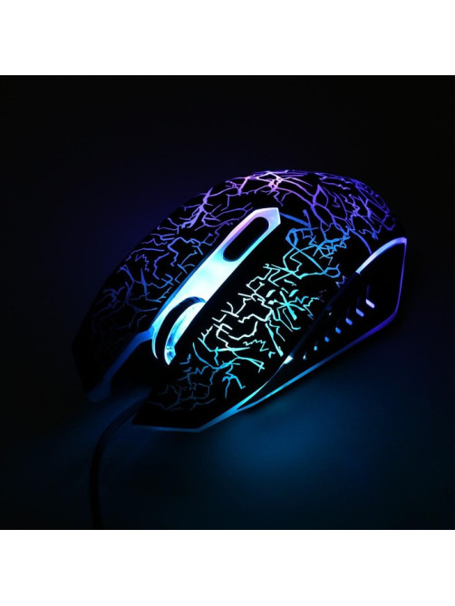 Мышь Windigo MB-2.4, игровая, оптическая, подсветка, покрытие soft-touch, 1.3 м