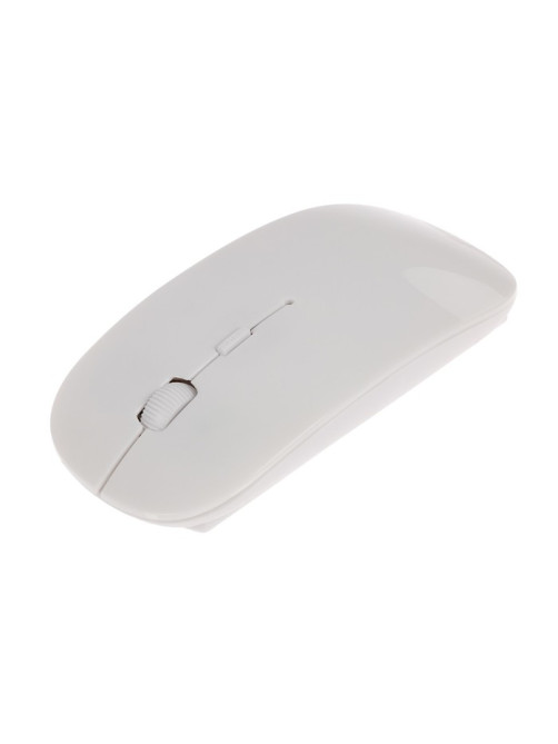 Мышь Luazon MB-1.0, беспроводная, оптическая, 1600 dpi, USB, белая