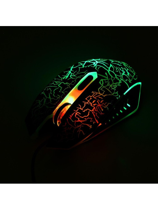 Мышь Windigo MB-2.4, игровая, оптическая, подсветка, покрытие soft-touch, 1.3 м